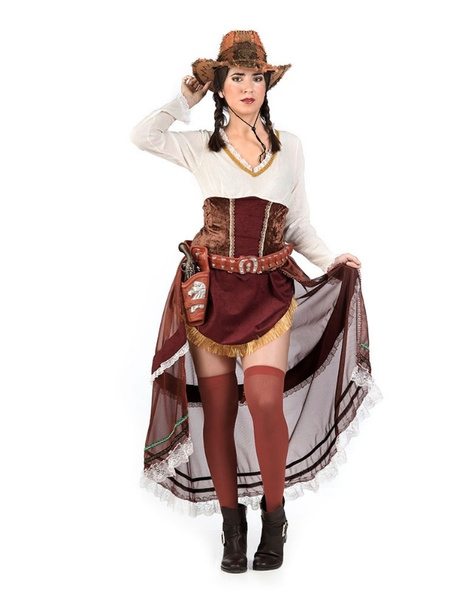 Disfraz Vaquera Cowgirl Annie luxe mujer