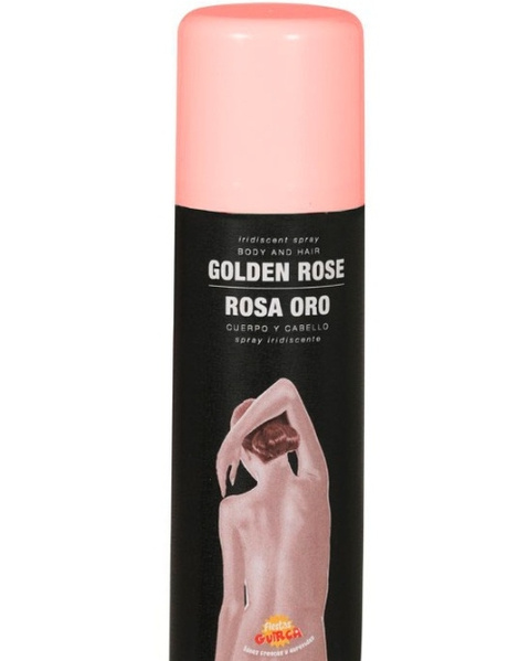 Bote spray Iridiscente 100 ml. rosa/oro