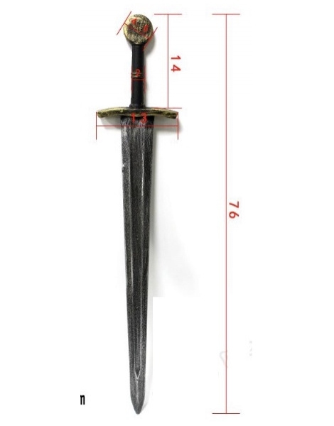 Espada cruzado medieval