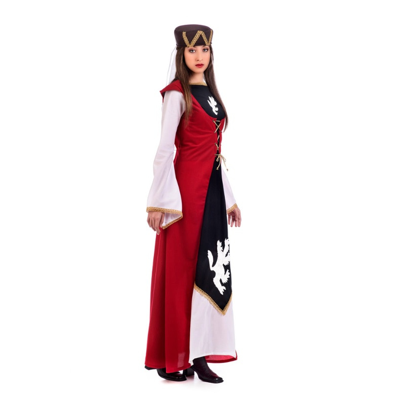 Disfraz Dama Leonor  Medieval mujer