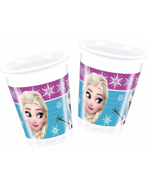 Vasos Frozen 8 Unid.