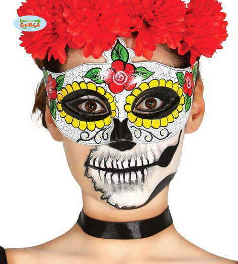 Antifaz Día De Los Muertos