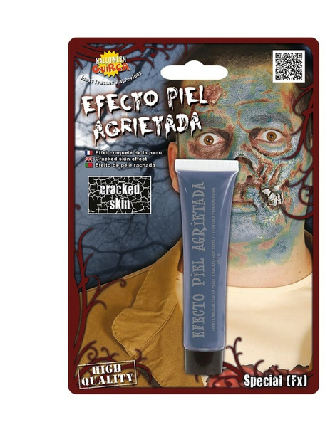 Efecto Piel Agrietada Zombie Azul 28gr.