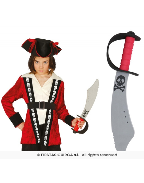 Espada Pirata Infantil 41 cms. Goma Eva