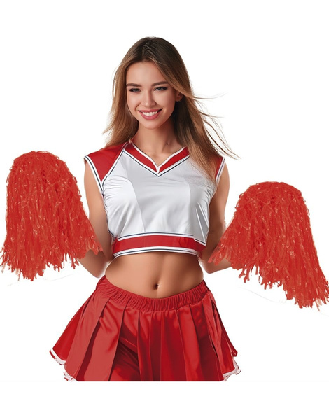 2 cores Pom Pom Cheerleader