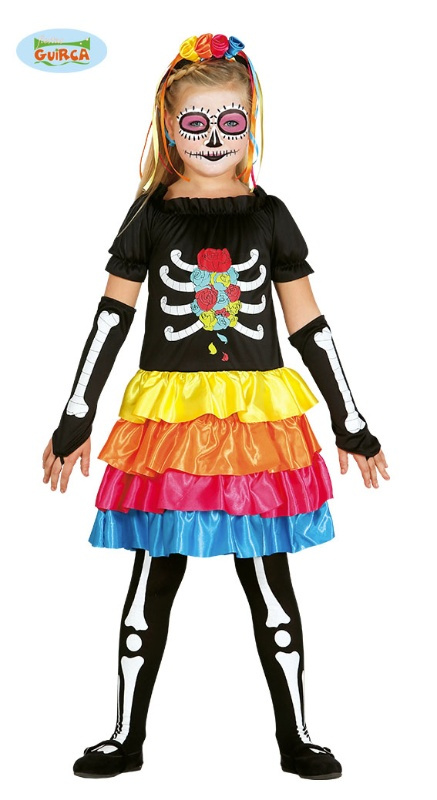 Disfraz Mexican Skeleton para niña