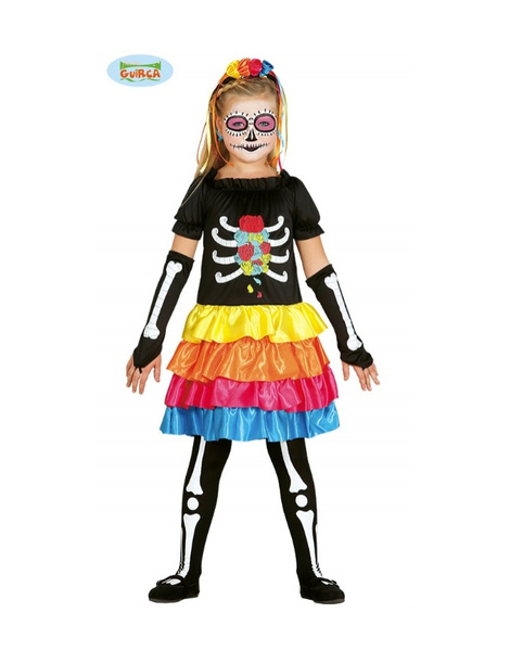 Disfraz Mexican Skeleton para niña
