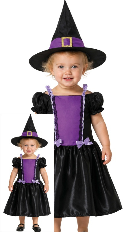 Disfraz Bruja Violeta Bebé