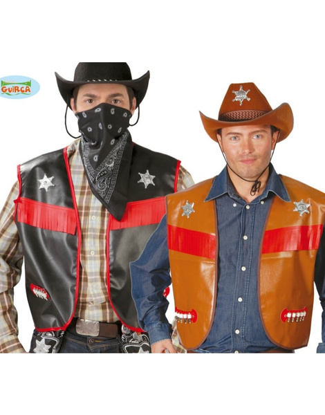 Chaleco Vaquero Adulto