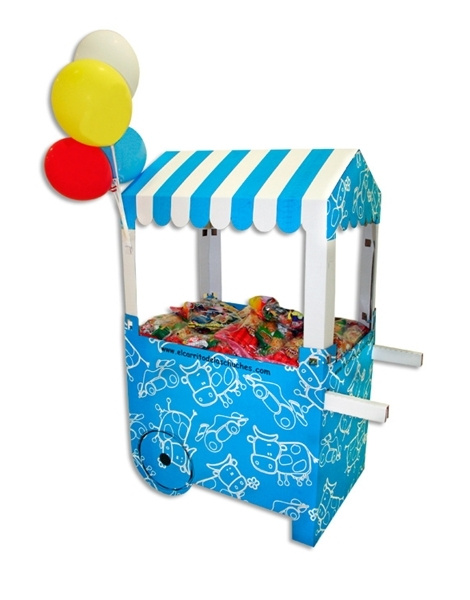 Carro desmontable para fiestas infantiles