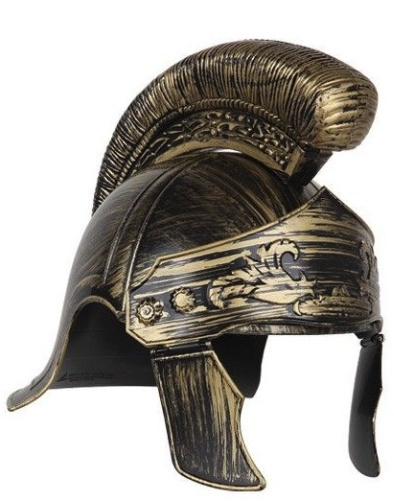 Casco Centurión plata ó dorado