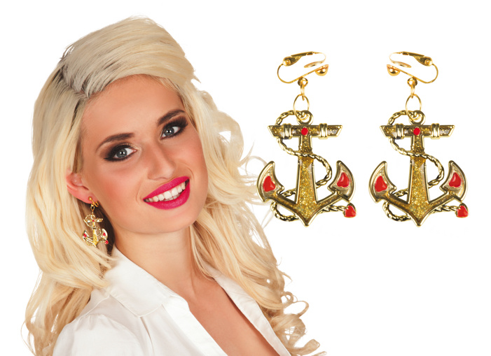 Pendientes Marinera  Anclas