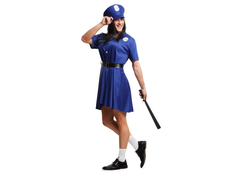 Disfraz Policía Mujer para Hombre T.M/L