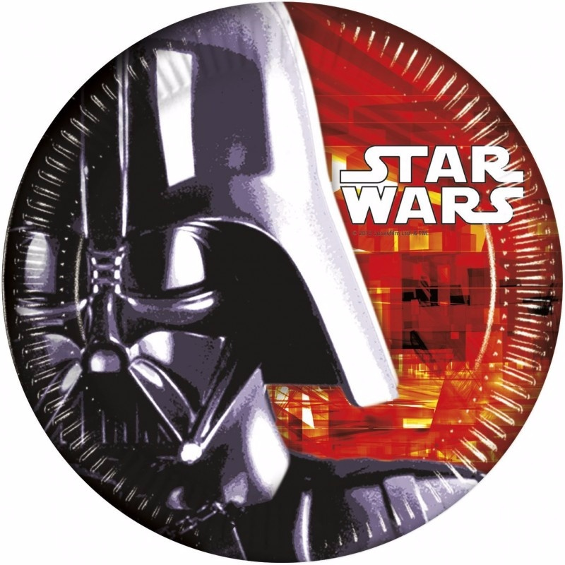 Platos Star Wars 23 Cm. 8 Unid.