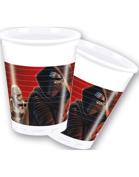 Vasos Star Wars 8 Unid.