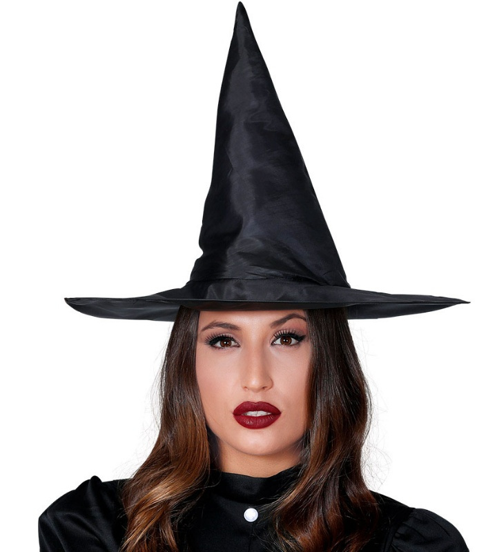 Sombrero Bruja negro adulta