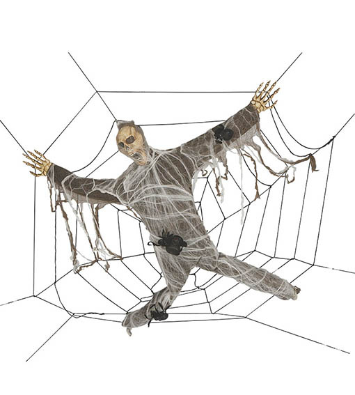 Colgante Zombie En Telaraña