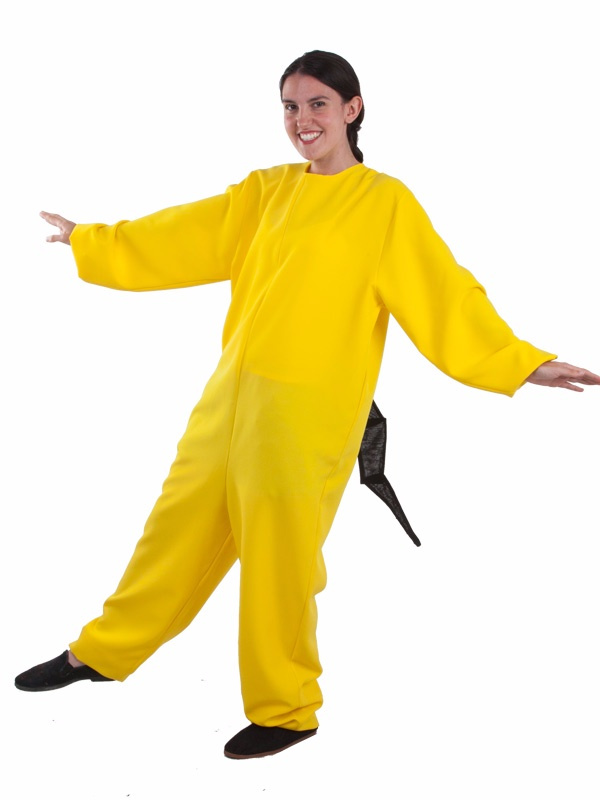 Disfraz Maillot Gato Amarillo Adulto