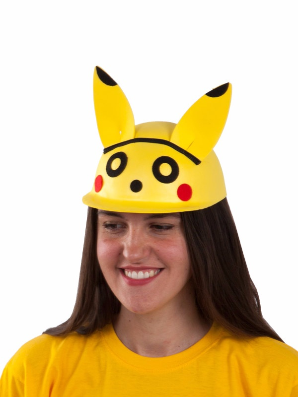 Gorra  Gato Amarillo Con Orejas EVA