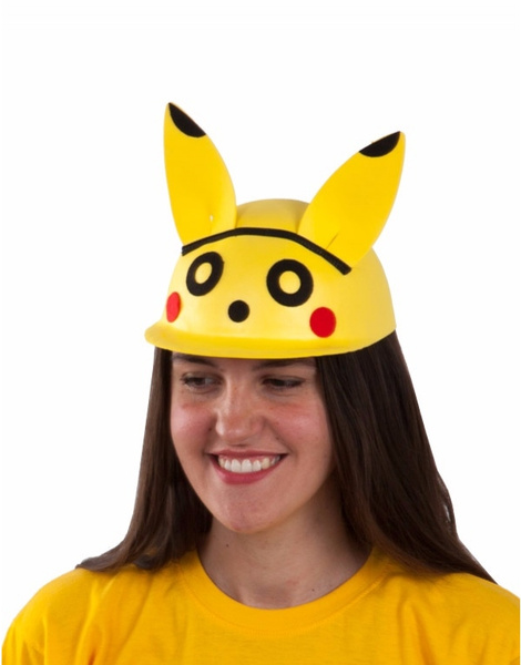 Gorra amarillo orejas goma eva