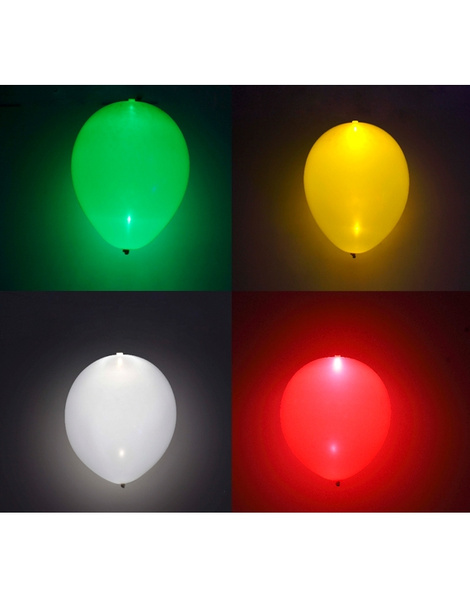 Paquete 5 Globos Luz Led