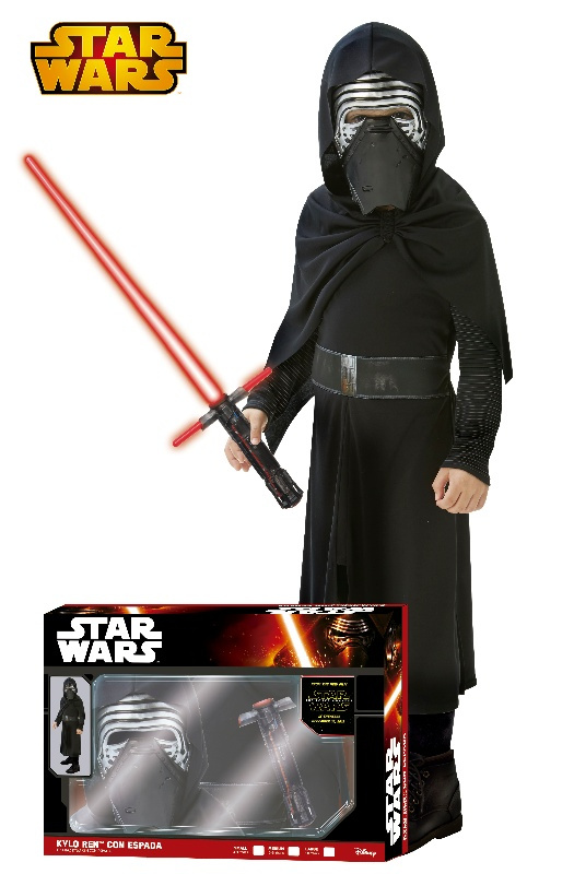 Disfraz Kylo Ren con Espada en caja