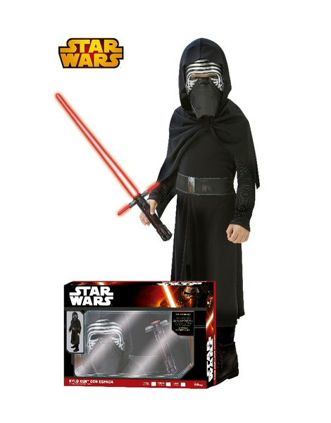 Disfraz Kylo Ren con Espada en caja