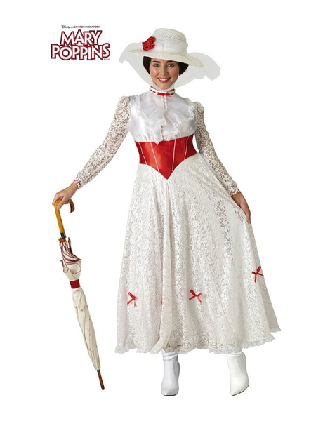 Disfraz Mary Poppins para mujer lux