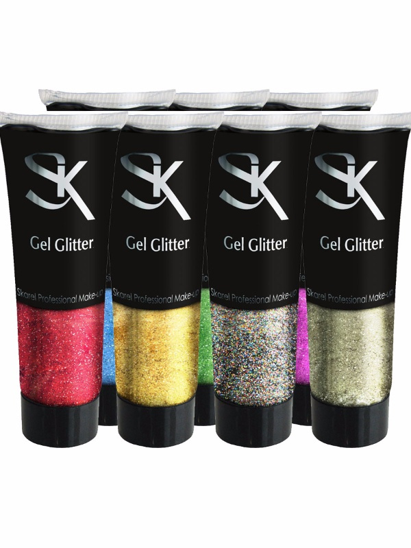 Tubo Gel  Glitter  colores 30 Ml