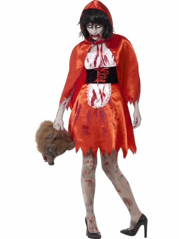 Disfraz Zombie caperucita mujer