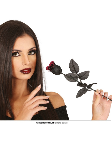 Rosa negra 42 Cms