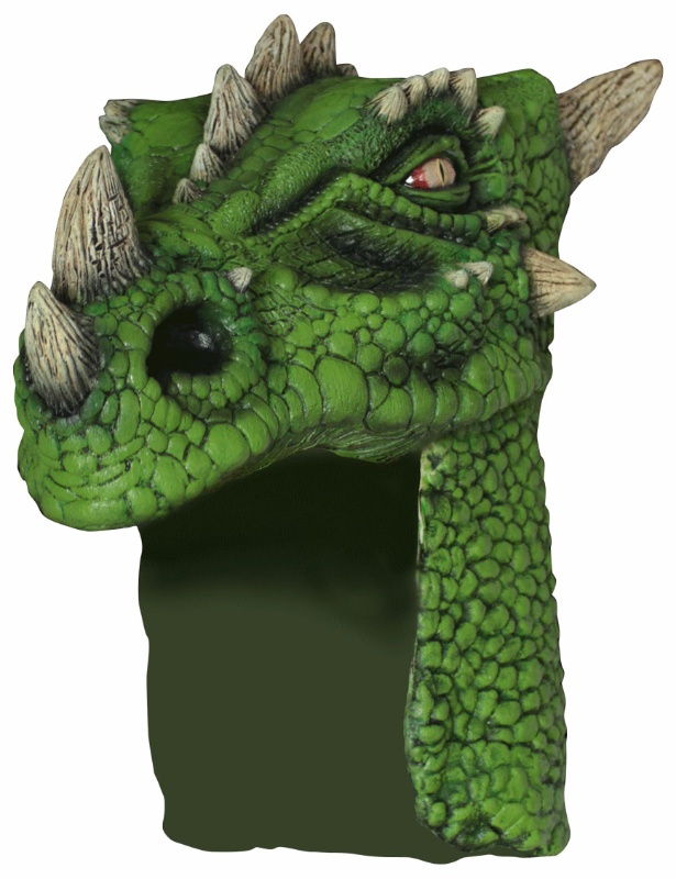 MÁscara Green Dragon Helmet Casco LÁtex