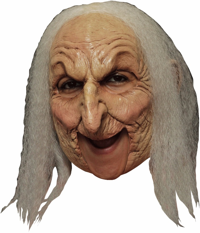 MÁscara Old Witch Deluxe LÁtex