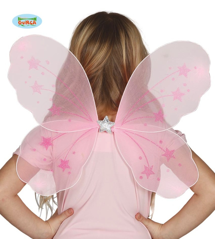 Alas Rosa Infantil