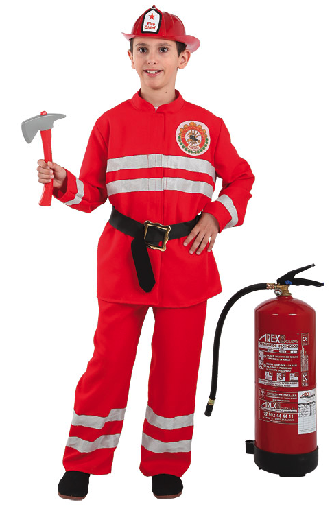 Disfraz Bombero infantil