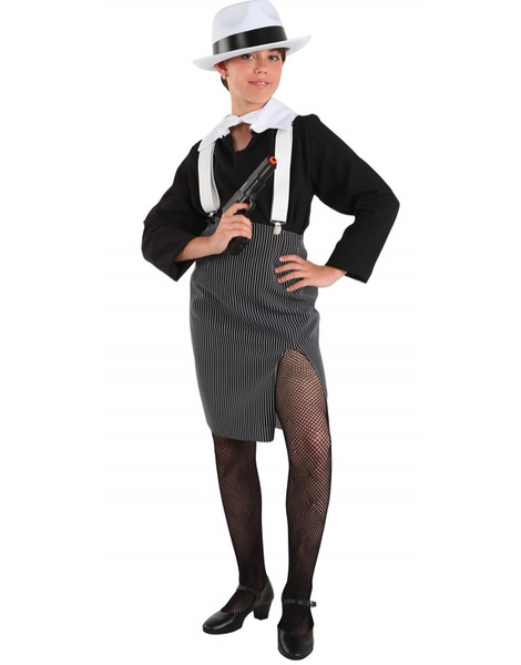 Disfraz Gánster niña