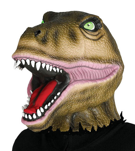 Máscara Dinosaurio  Látex