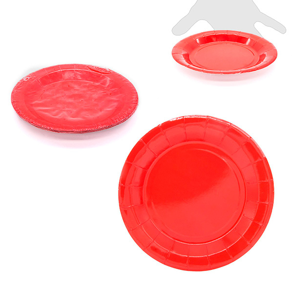 Platos Desechables Pequeño colores 10 ud