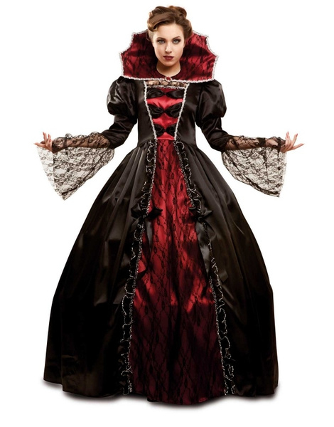 Aplicable Limpia el cuarto oveja Disfraz Princesa Vampira De Luxe Mujer - Disfraces Vampiros