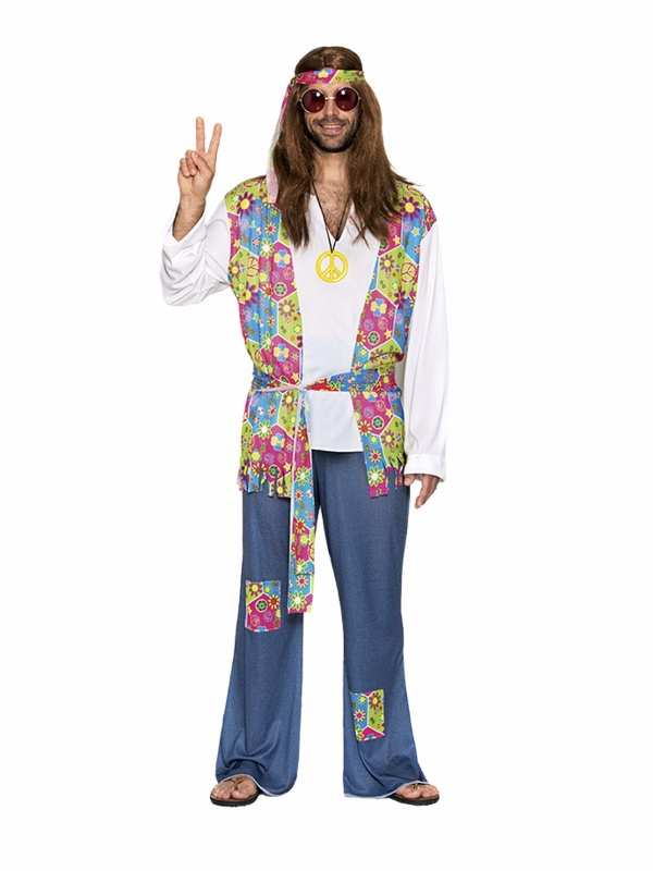 Disfraz Hippie adulto