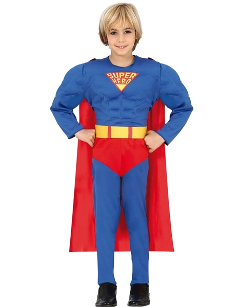 Disfraz Héroe musculoso para niño