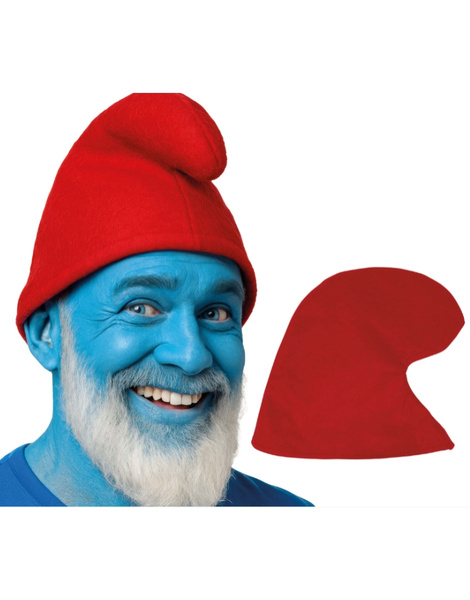 Gorro Gnomo/Pitufo Rojo