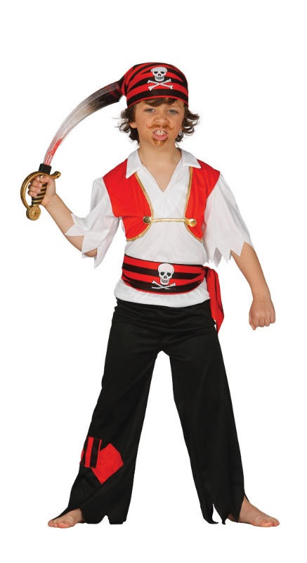 Disfraz pirata infantil