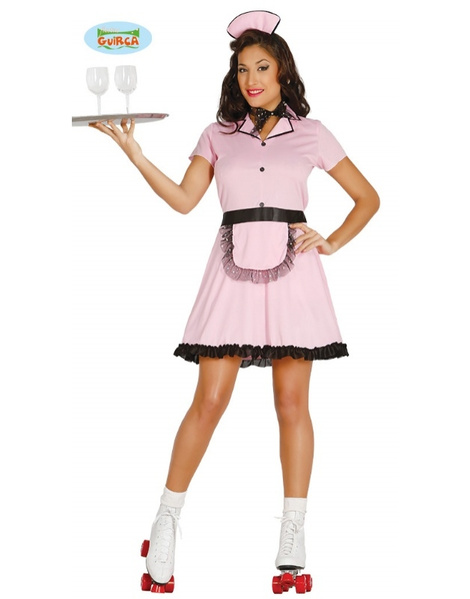 Disfraz Roller Waitress chica
