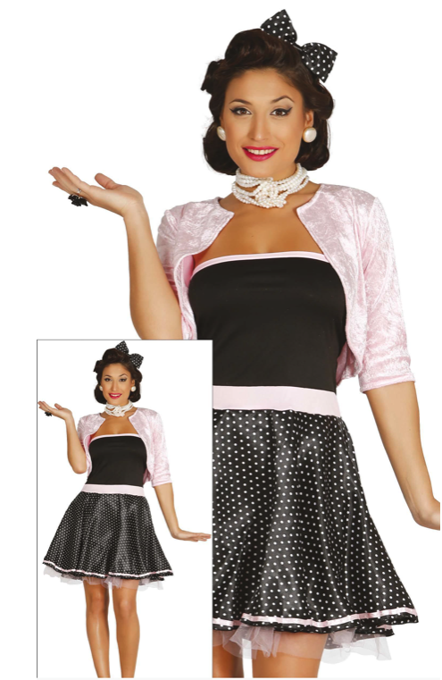 Disfraz Años 50 Mujer