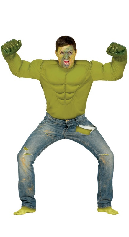 Disfraz Angry Hero Adulto