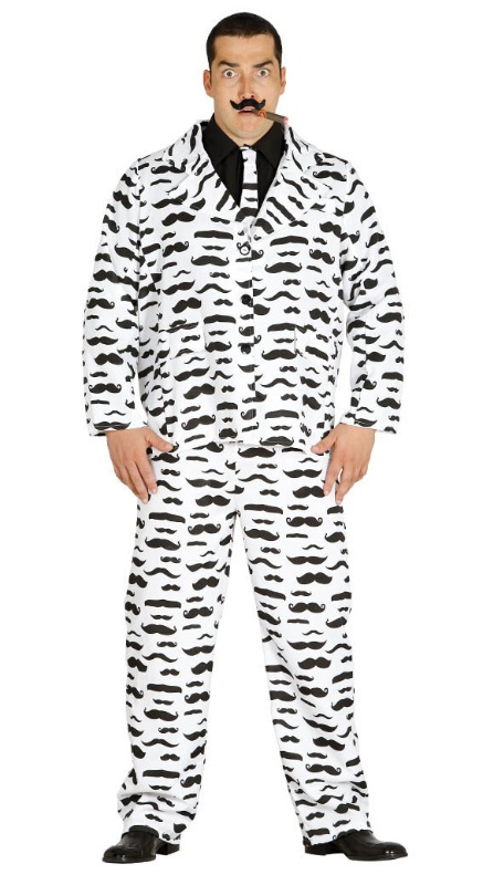 Disfraz Traje Bigotes Adulto