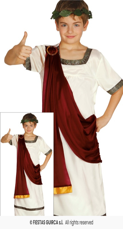 Disfraz romano para niño