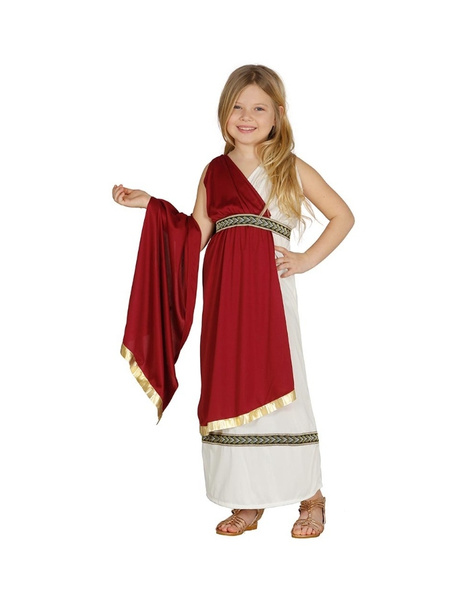 Impresión Zanahoria tragedia Disfraz romana para niña