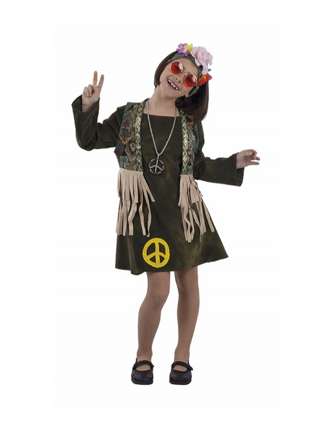 Disfraz Hippie para niña